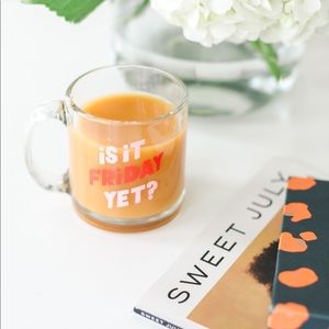 Is it Friday yet? Glass Mug